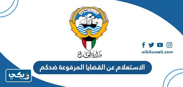 الاستعلام عن القضايا المرفوعة ضدكم