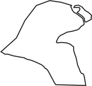 خريطة الكويت png