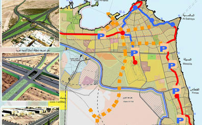 خريطة شوارع الكويت بالتفصيل