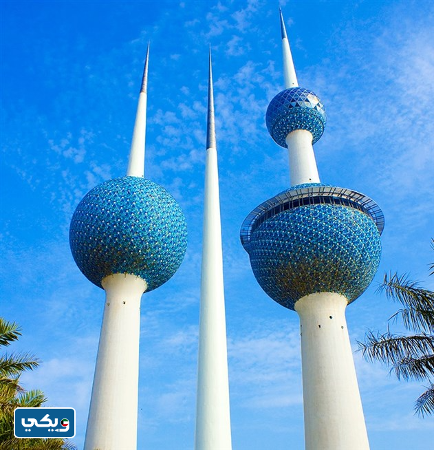 كم عدد صحون ابراج الكويت