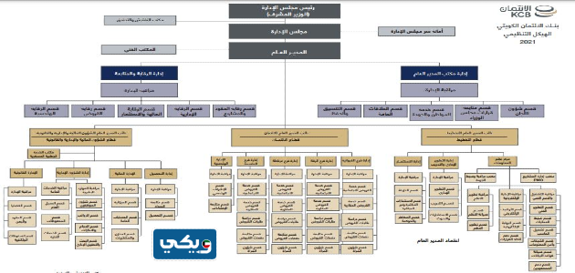 هيكلية إدارة بنك الائتمان