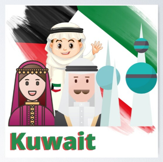 ابراج الكويت كرتون