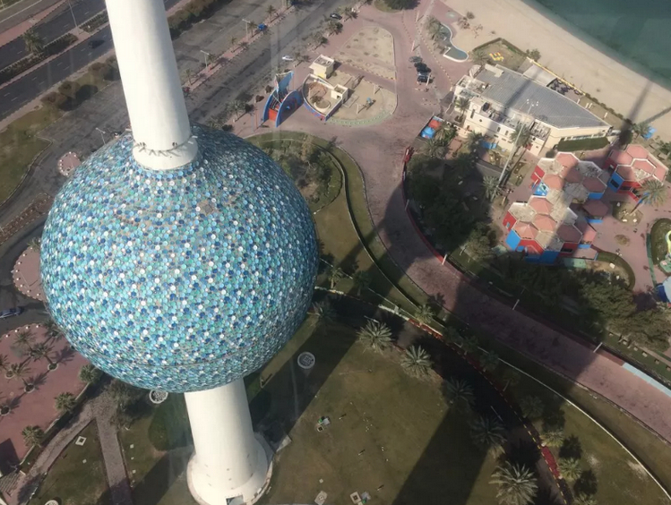 بالصور ابراج الكويت من الخارج