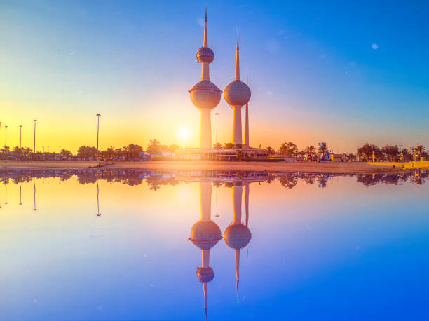 خلفيات ابراج الكويت للتصميم