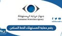 رقم حماية المستهلك الخط الساخن