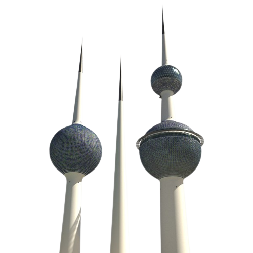صور ابراج الكويت بدون خلفية