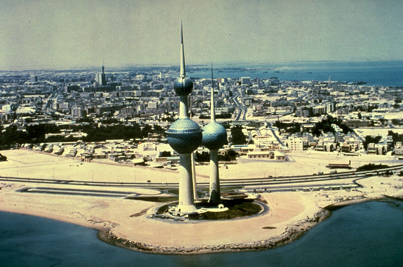 صور ابراج الكويت قديما