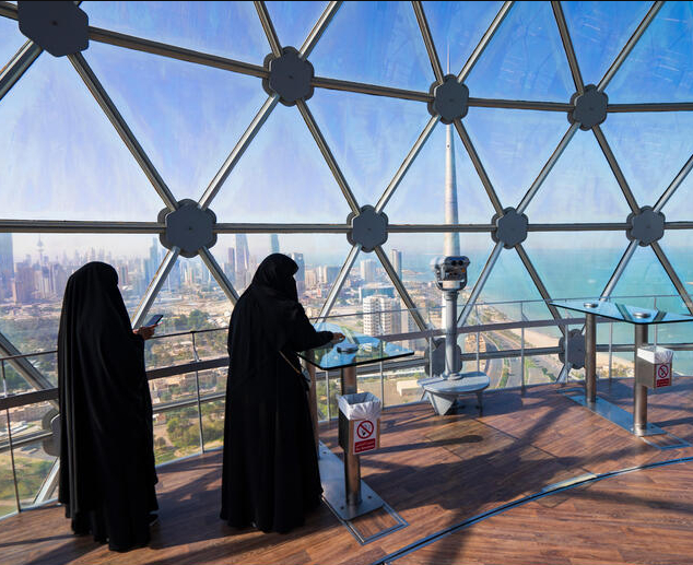 صور ابراج الكويت من الداخل