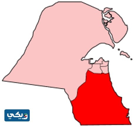 كم مساحة محافظة الأحمدي