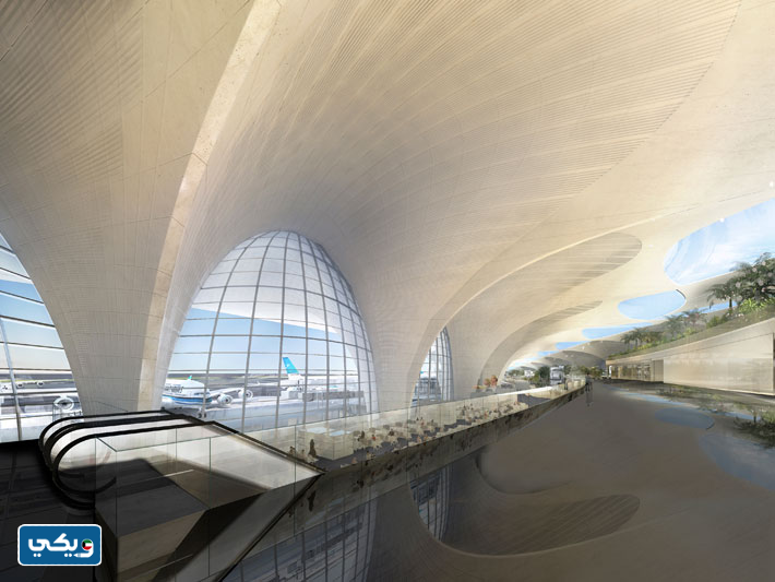 المطار بعد التطوير