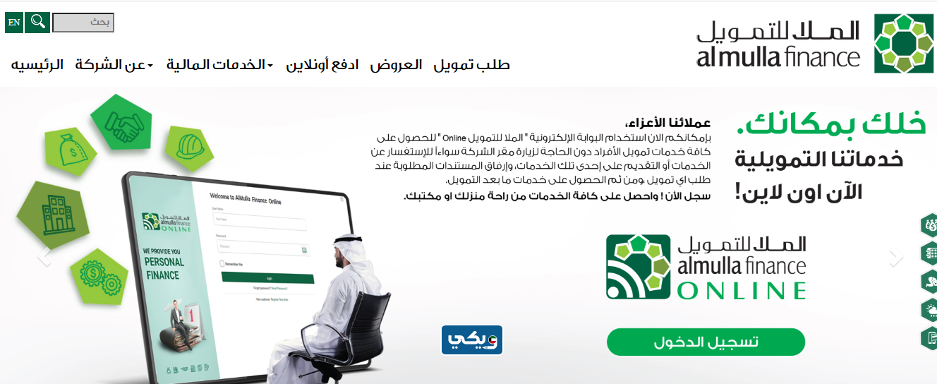 شركة الملا العالمية للتمويل