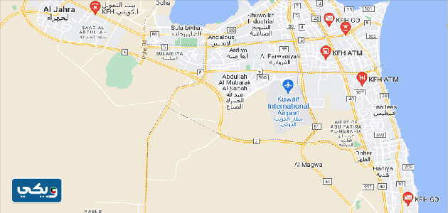 فروع بيت التمويل الكويتي في الكويت
