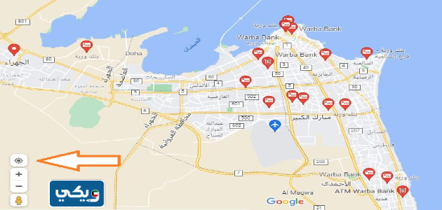 اقرب فرع بنك وربة من موقعي الحالي