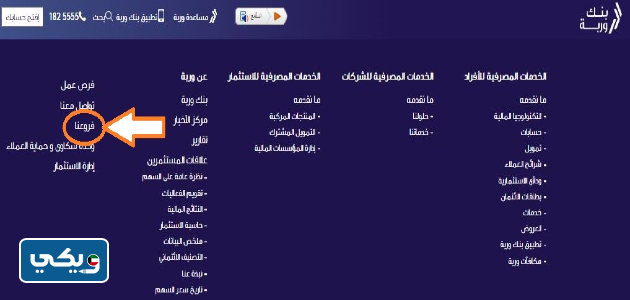 اقرب فرع بنك وربة من موقعي الحالي