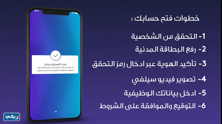 طريقة فتح حساب في بنك وربة