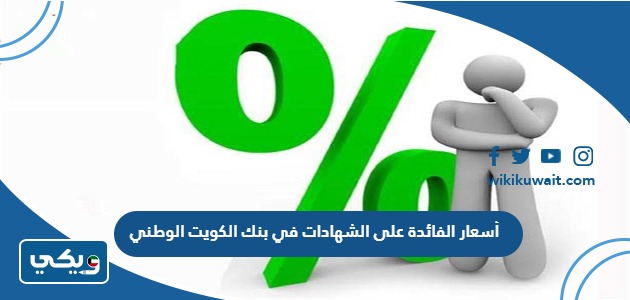 أسعار الفائدة على الشهادات في بنك الكويت الوطني