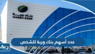 كم عدد أسهم بنك وربة للشخص الواحد