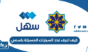 كيف اعرف عدد السيارات المسجلة باسمي الكويت