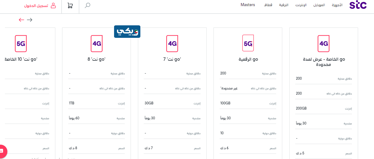 عروض وباقات stc الكويت الكويت