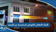 البنك الاهلي الكويتي استفسار عن الرصيد 2026 البنك الاهلي الكويتي استفسار عن الرصيد 2026