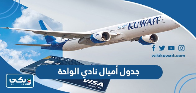 جدول أميال نادي الواحة