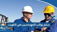 سلم رواتب المهندسين في الكويت 2025 سلم رواتب المهندسين في الكويت 2025