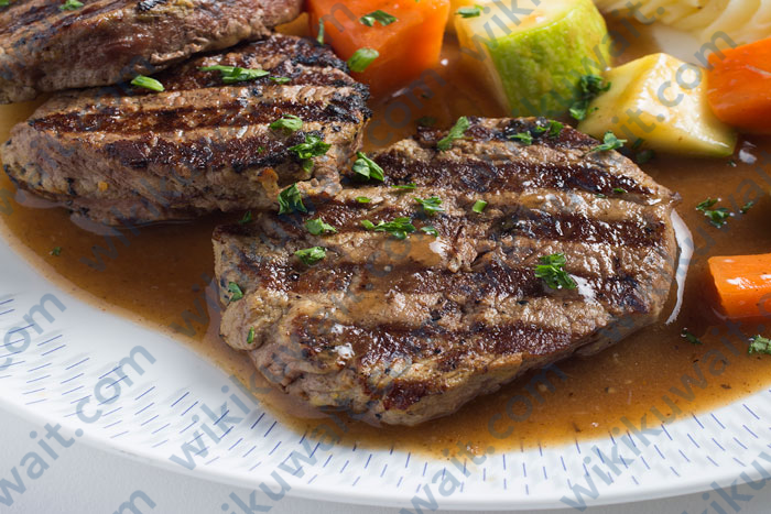 وجبة الدرجة الأولى 1 الخطوط الجوية الكويتية