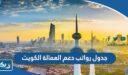 جدول رواتب دعم العمالة الكويت 2026