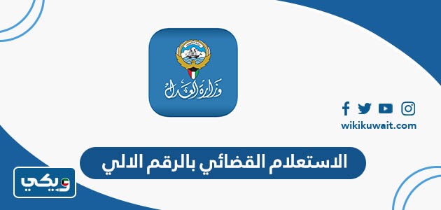 الاستعلام القضائي بالرقم الالي