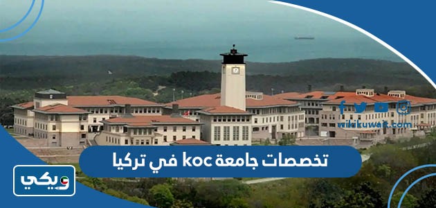 تخصصات جامعة koc في تركيا