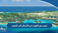 ما هو ترتيب جزر الكويت من الشمال الى الجنوب ما هو ترتيب جزر الكويت من الشمال الى الجنوب