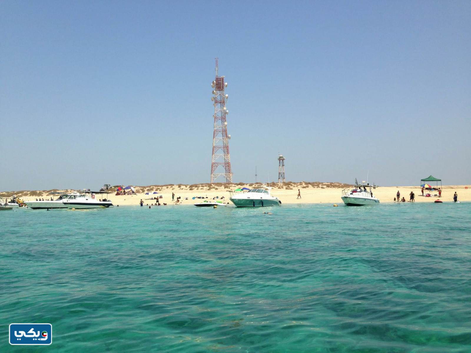 ترتيب جزر الكويت من حيث المساحة