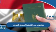 خطوات حجز موعد في القنصلية المصرية بالكويت 2025 خطوات حجز موعد في القنصلية المصرية بالكويت 2025