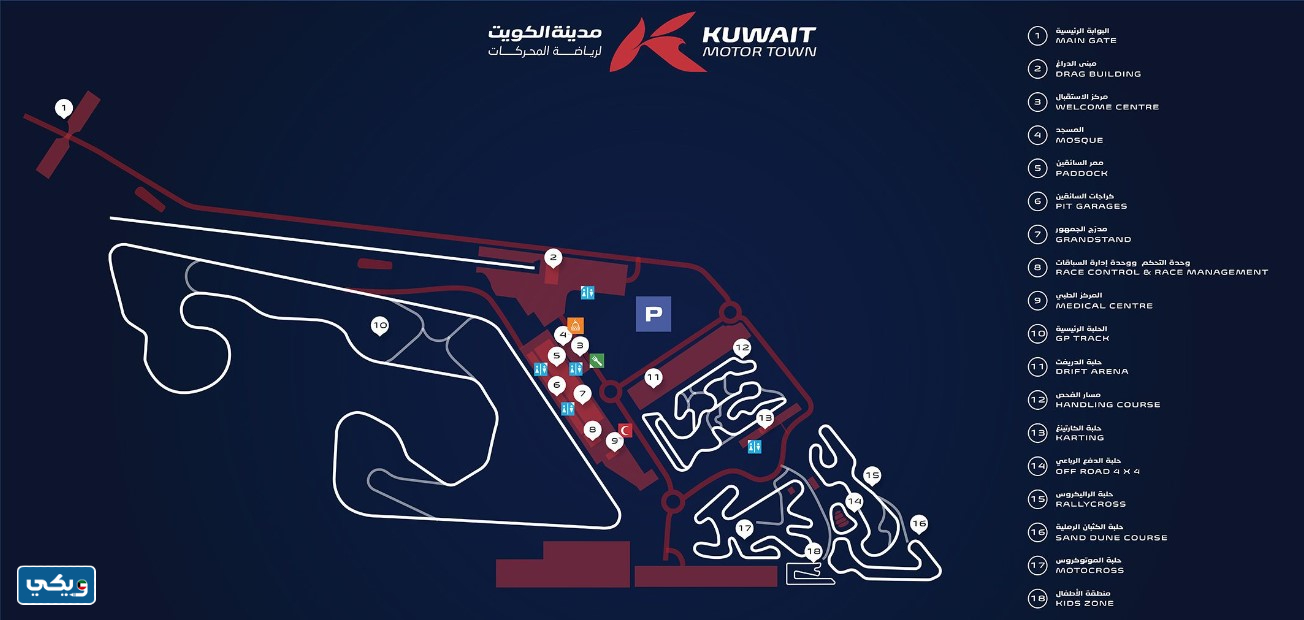 حلبات مدينة الكويت لرياضة المحركات