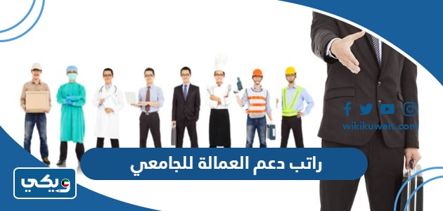 راتب دعم العمالة للجامعي