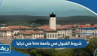 شروط القبول في جامعة koc كوتش في تركيا 2024 شروط القبول في جامعة koc كوتش في تركيا 2024