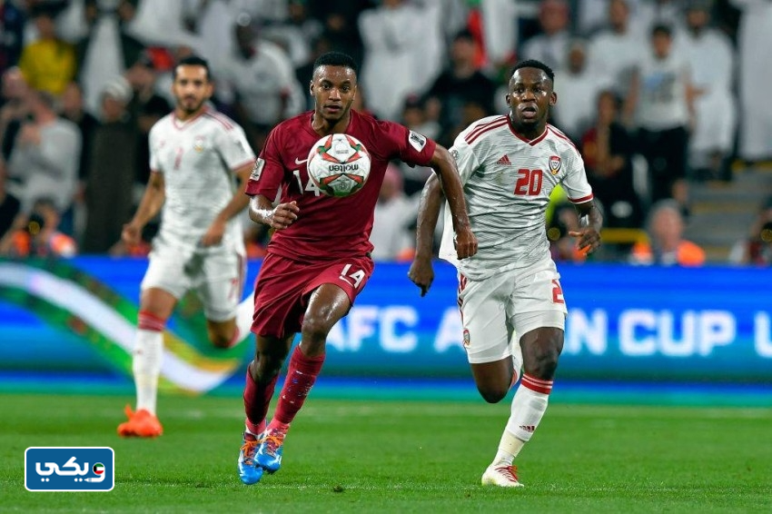 مباراة قطر والامارات