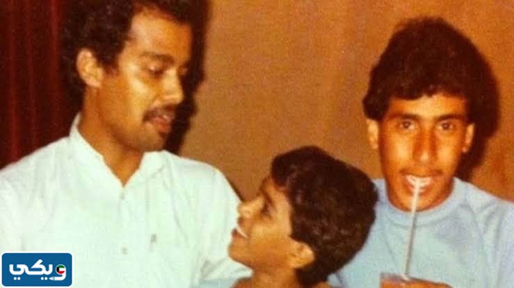 عبد الرحمن عقل وهو صغير