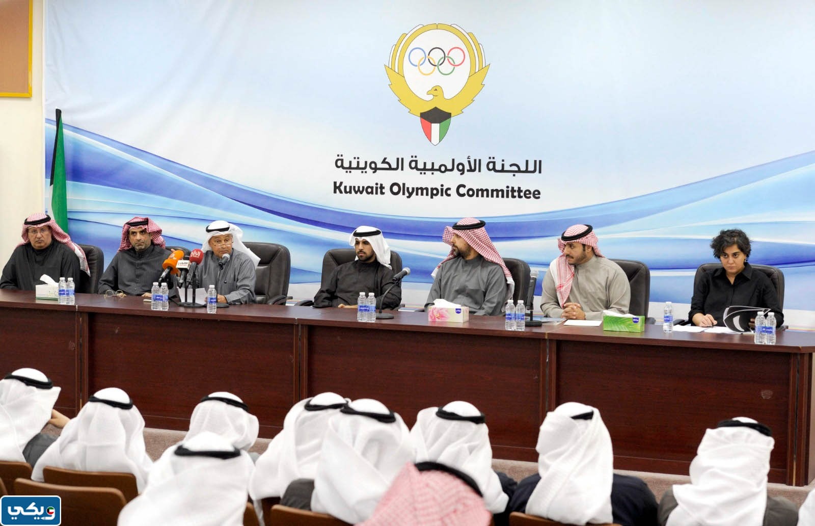 أعضاء اللجنة الأولمبية الكويتية