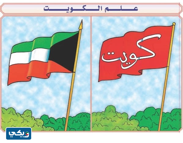 اجمل صور العلم الكويتي