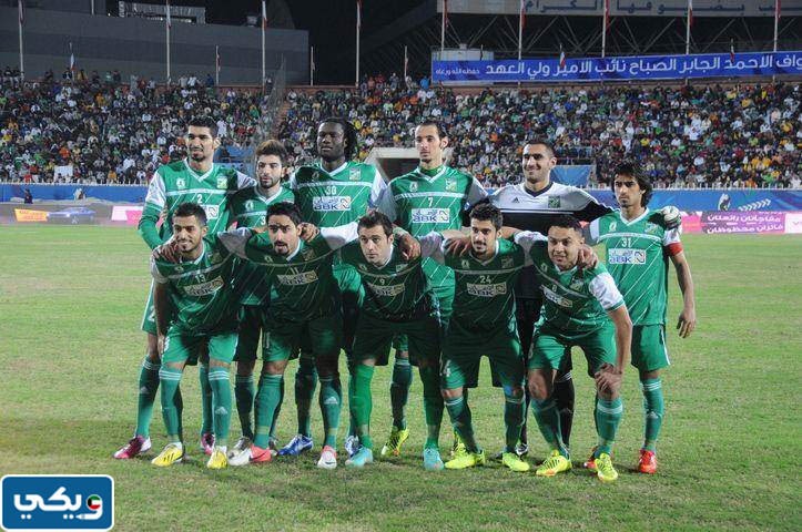 تشكيلة نادي العربي في نهائي كاس ولي العهد