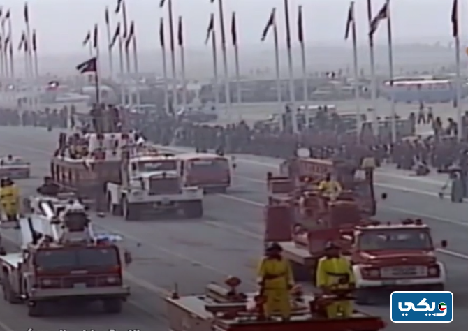 تنظيم العروض العسكرية بمناسبة العيد الوطني الكويتي