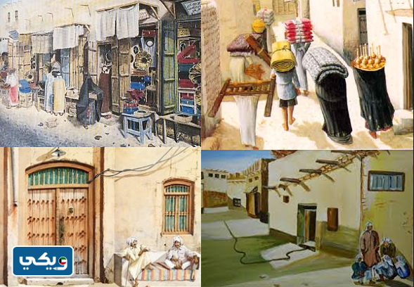 رسومات عن الكويت قديما