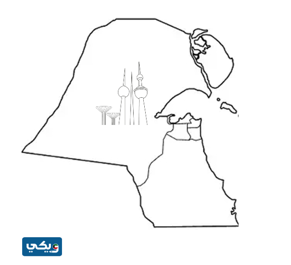 رسومات عن الكويت للتلوين