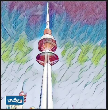رسومات عن معالم الكويت