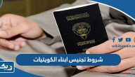 ما هي شروط تجنيس ابناء الكويتيات 2026 ما هي شروط تجنيس ابناء الكويتيات 2026