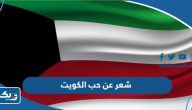 شعر عن حب الكويت ، اجمل ابيات شعر في حب الكويت شعر عن حب الكويت ، اجمل ابيات شعر في حب الكويت