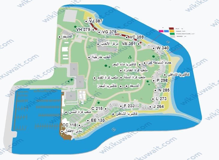 رابط حجز منتزه الخيران الكويت