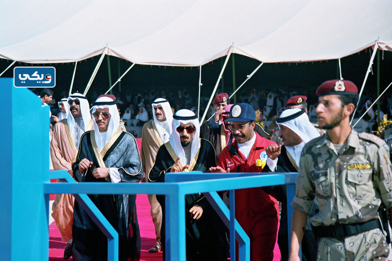 في عهدِ اي شيخ تمَّ اطفاء آخر بئر في الكويت