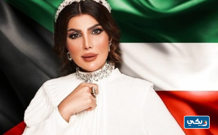 مكياج إلهام الفضالة في العيد الوطني الكويتي